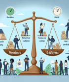 Los pros y contras de contratar freelancers vs empleados